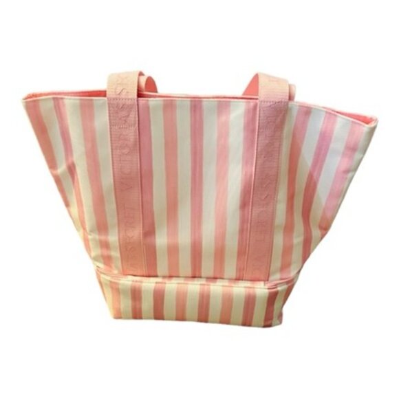 Victorias Secret Tote Bag w Secret Bottom Cooler NWT - Picture 2 of 5